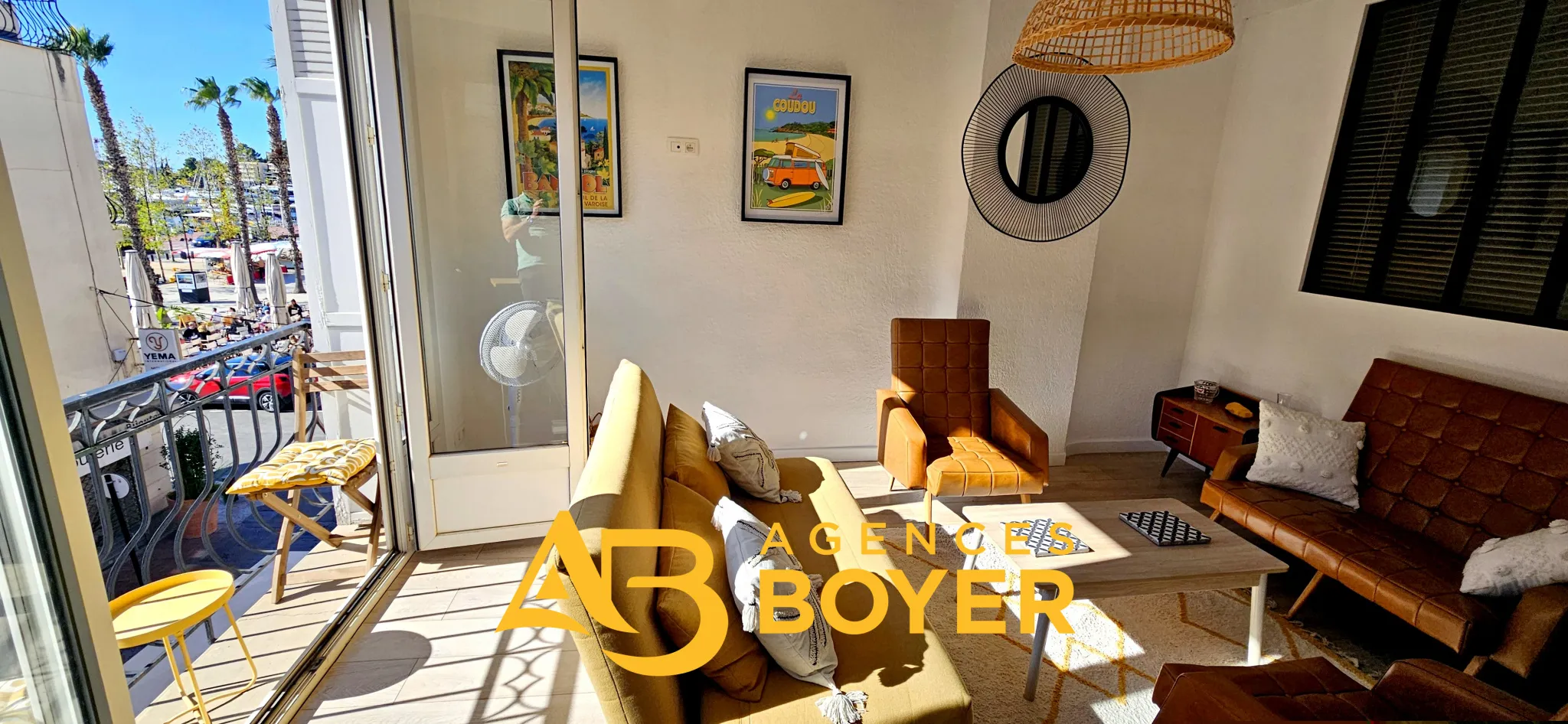 Appartement T3 à vendre sur le port de Bandol 