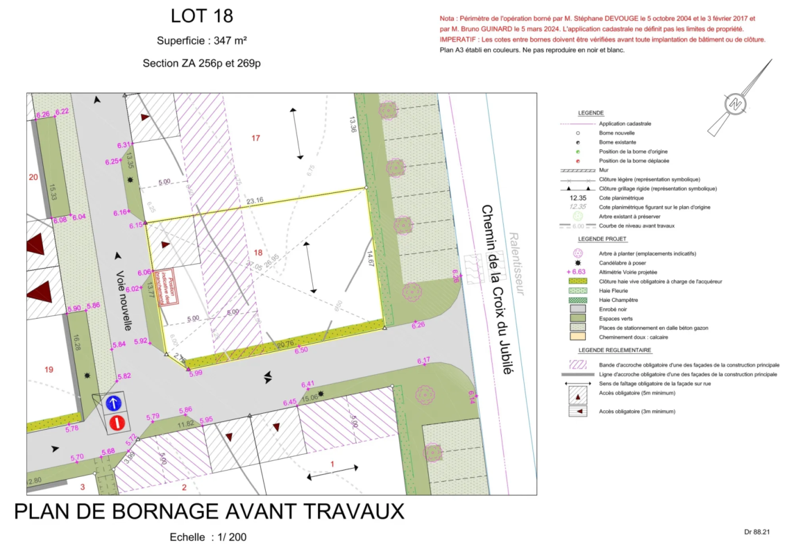 Terrain viabilisé de 347 m² à Mornac-sur-Seudre 