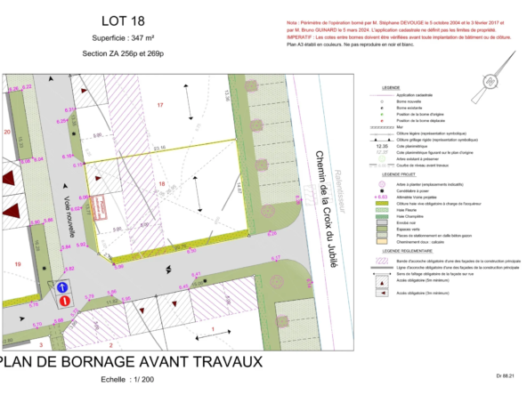 Terrain viabilisé de 347 m² à Mornac-sur-Seudre