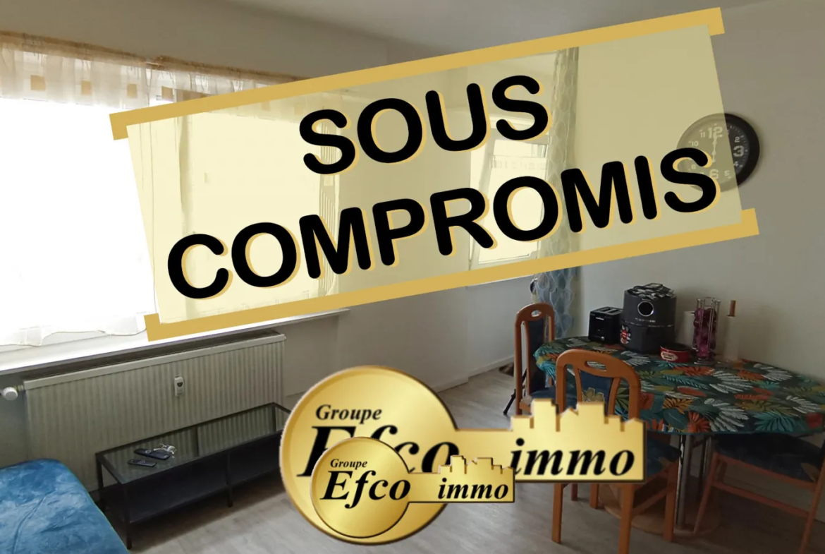 Appartement F2 de 29,6 m² à vendre à Saint-Louis 