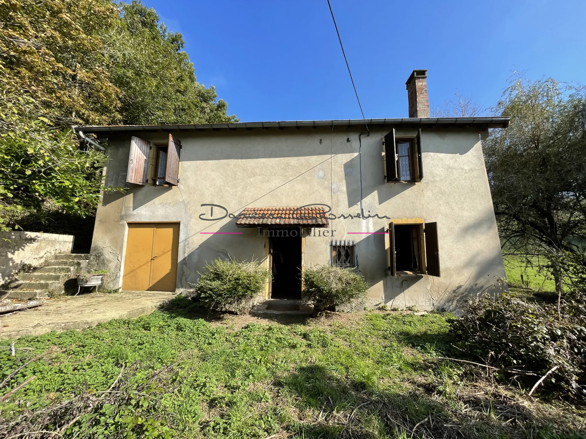 Maison de campagne à rénover à Cours la Ville 