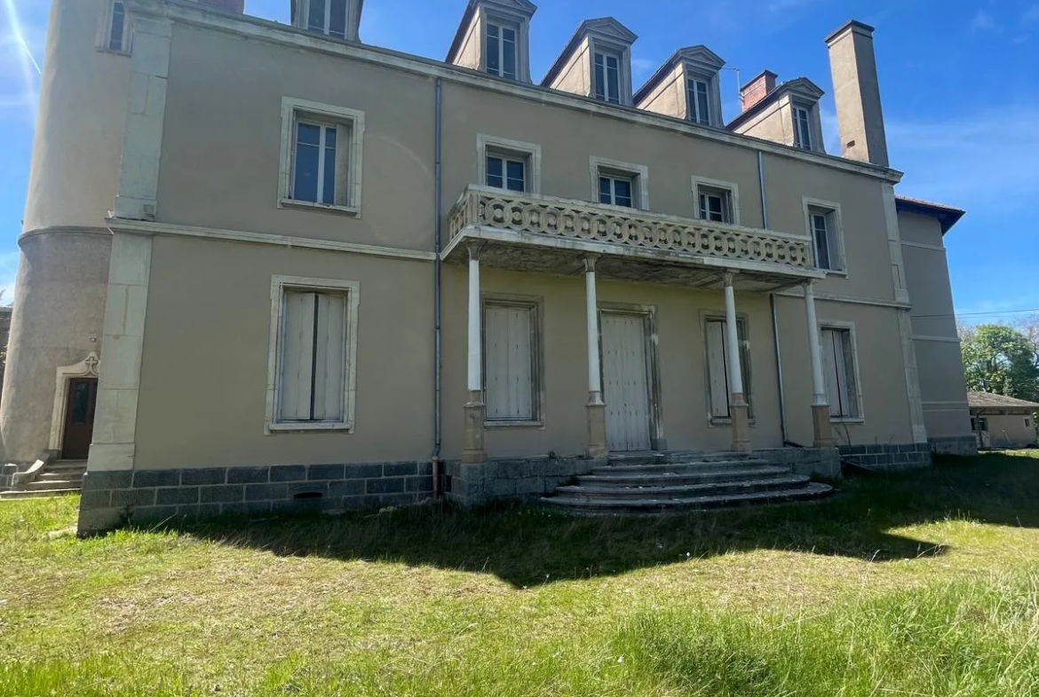 Plateau Aménageable au Château de Cuzieu à Vendre 