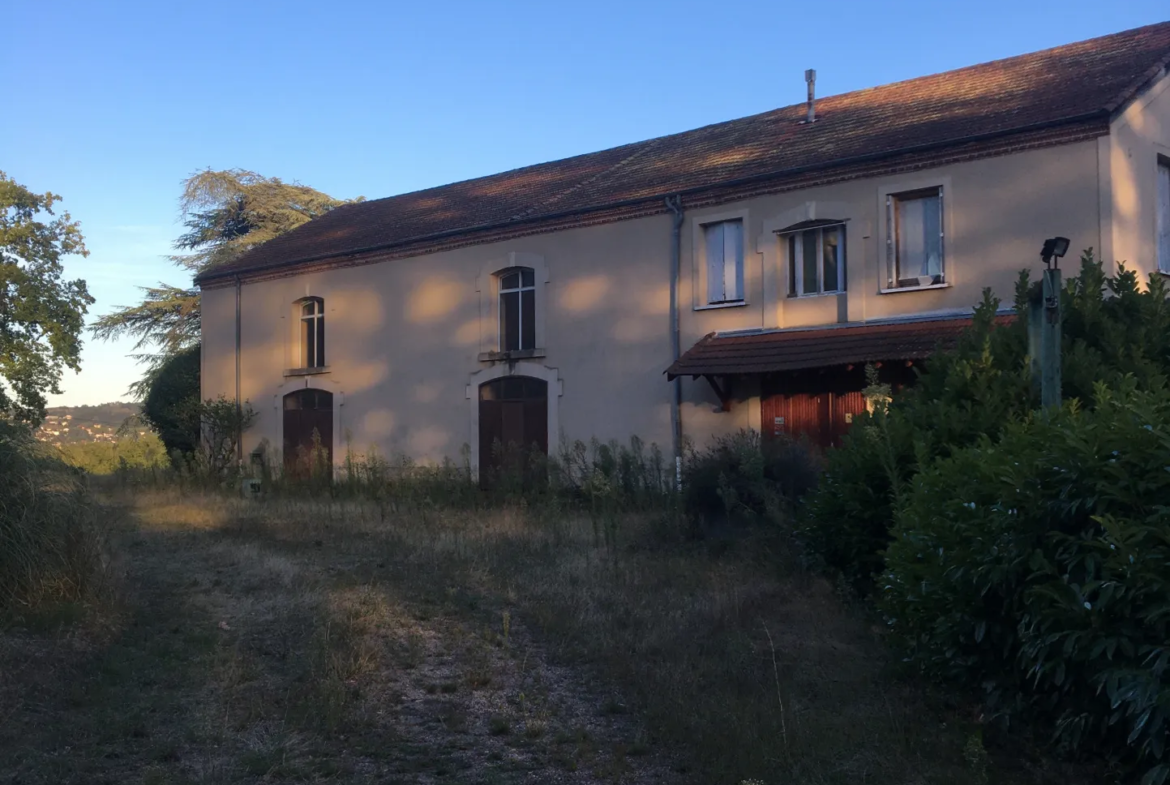 Plateau Aménageable au Château de Cuzieu à Vendre 