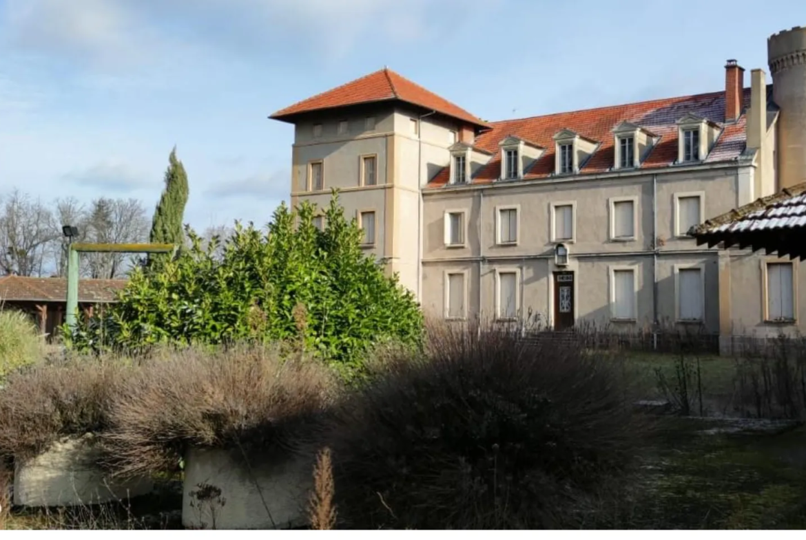 Plateau Aménageable au Château de Cuzieu à Vendre 