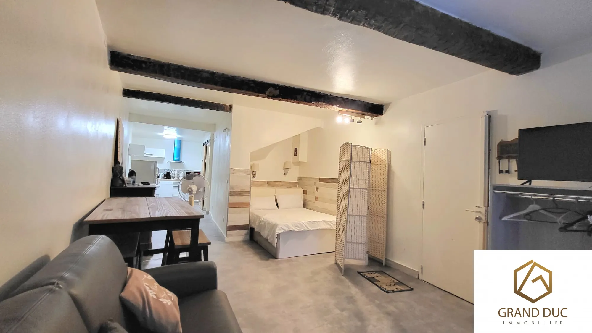 À vendre : studio de 34 m² dans le quartier le Panier à Marseille 