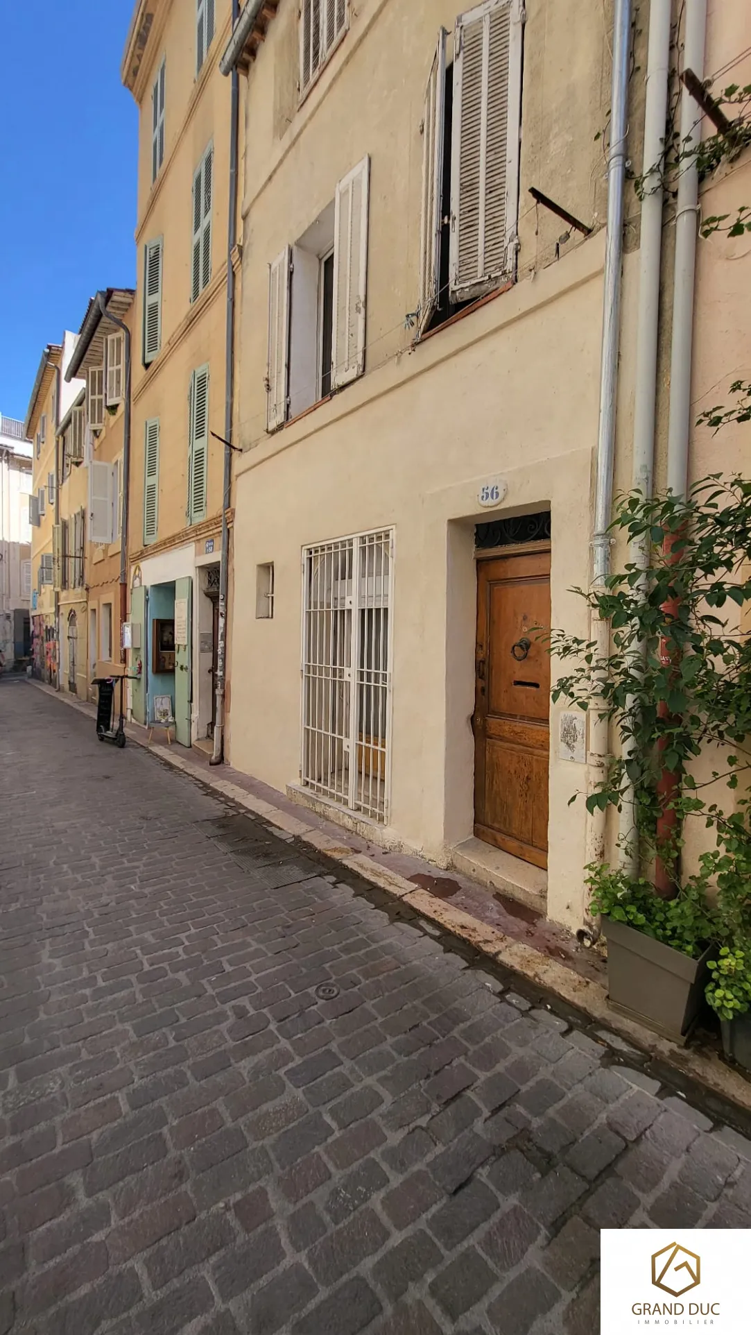 À vendre : studio de 34 m² dans le quartier le Panier à Marseille 