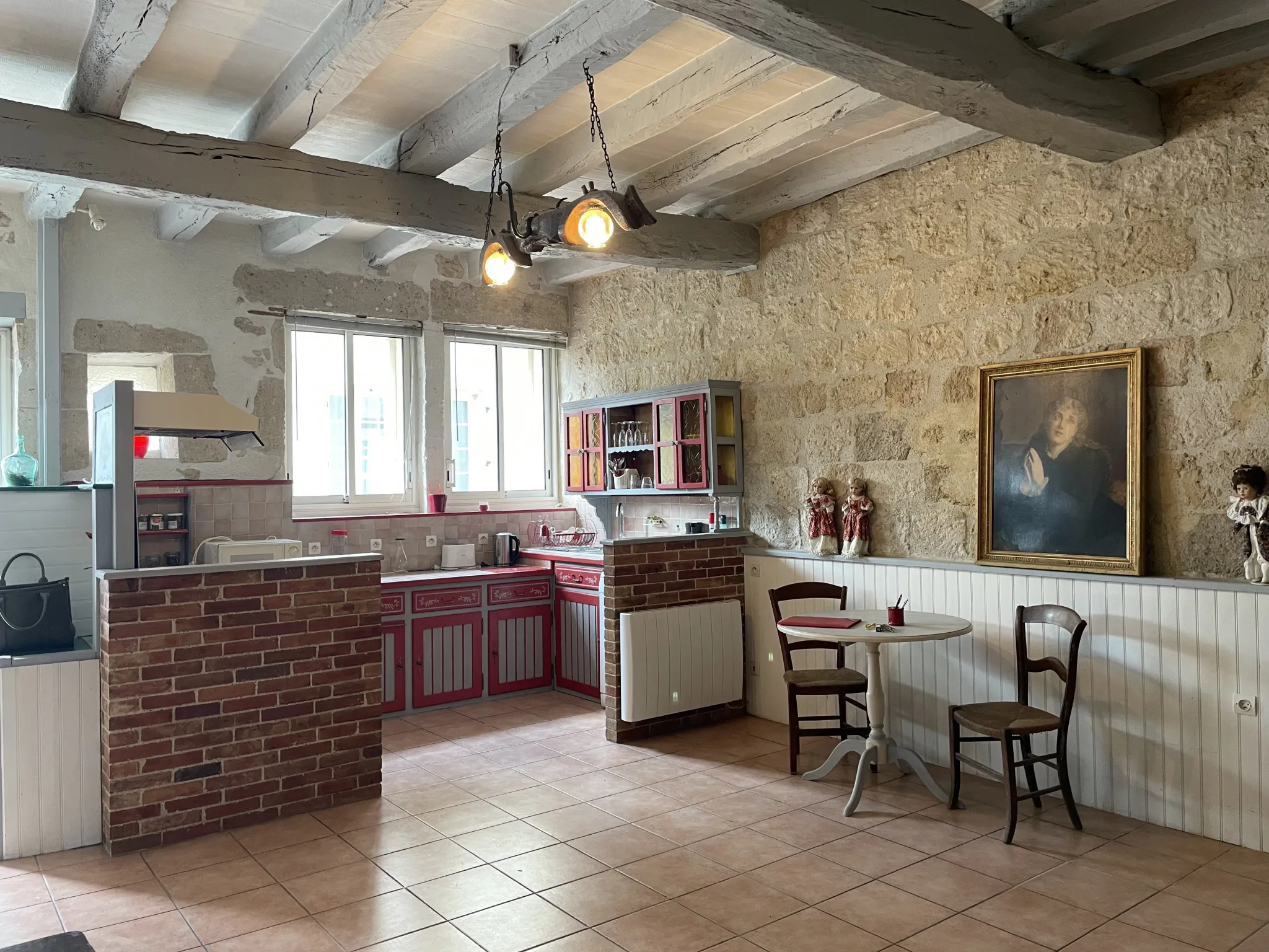 Maison de village 147 m² avec jardin à Larroque sur l'Osse 