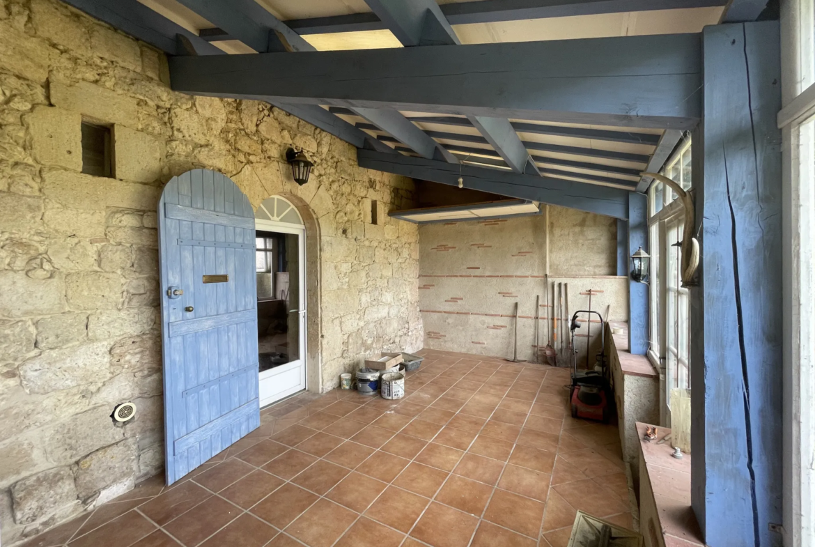 Maison de village avec jardin et terrasse à Larroque sur l'Osse 