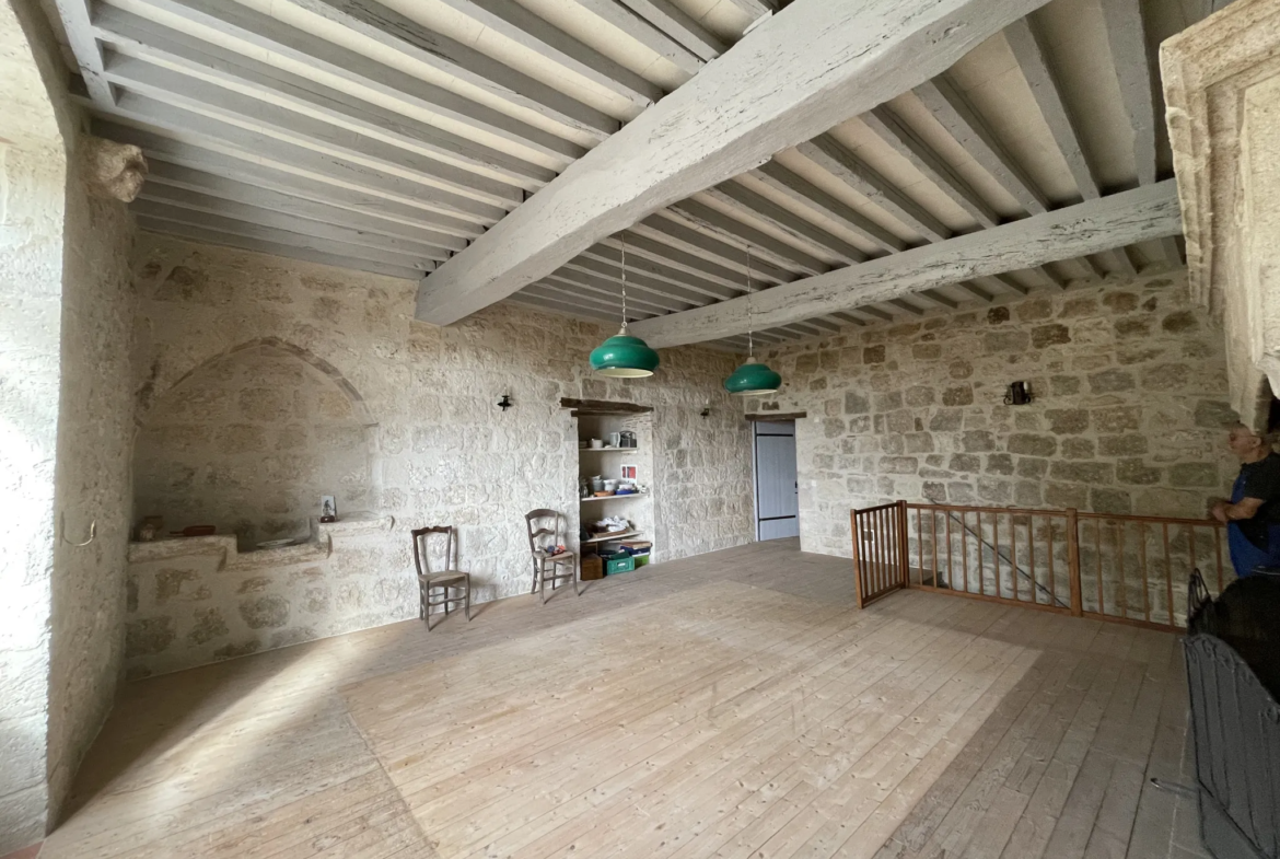 Maison de village avec jardin et terrasse à Larroque sur l'Osse 