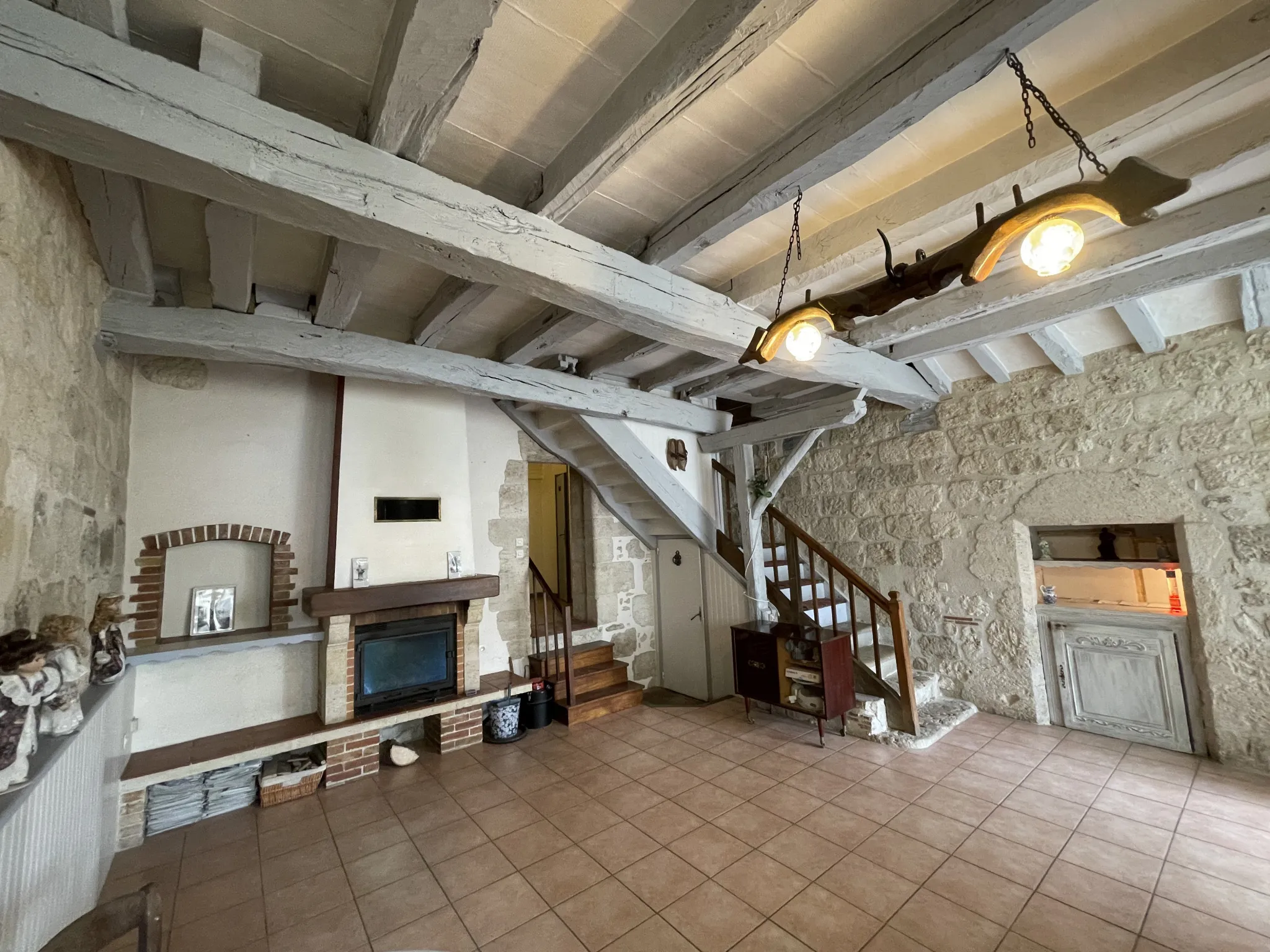 Maison de village avec jardin et terrasse à Larroque sur l'Osse 