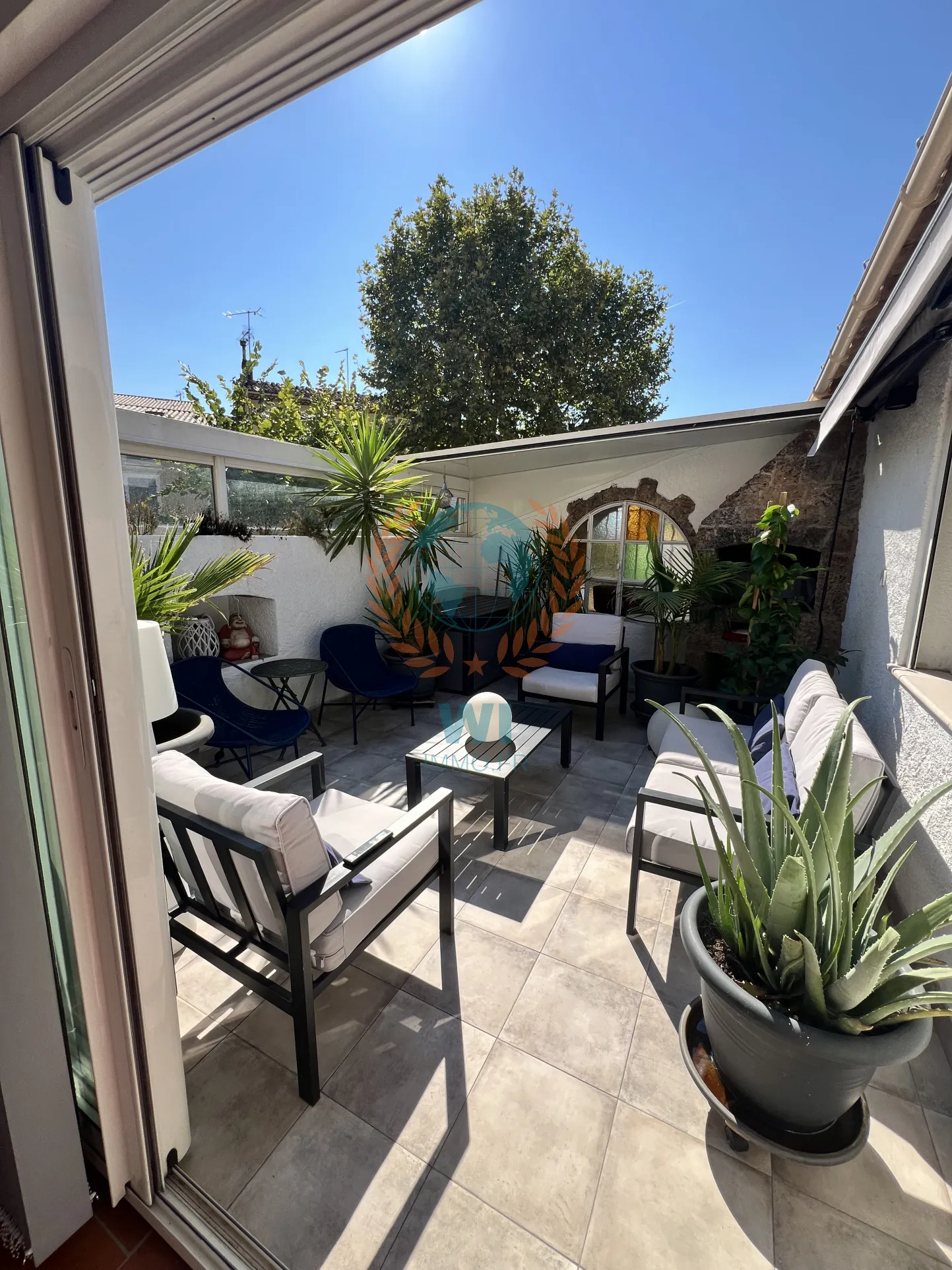 Appartement T3 avec garage et grande terrasse au cœur des Arcs-sur-Argens 