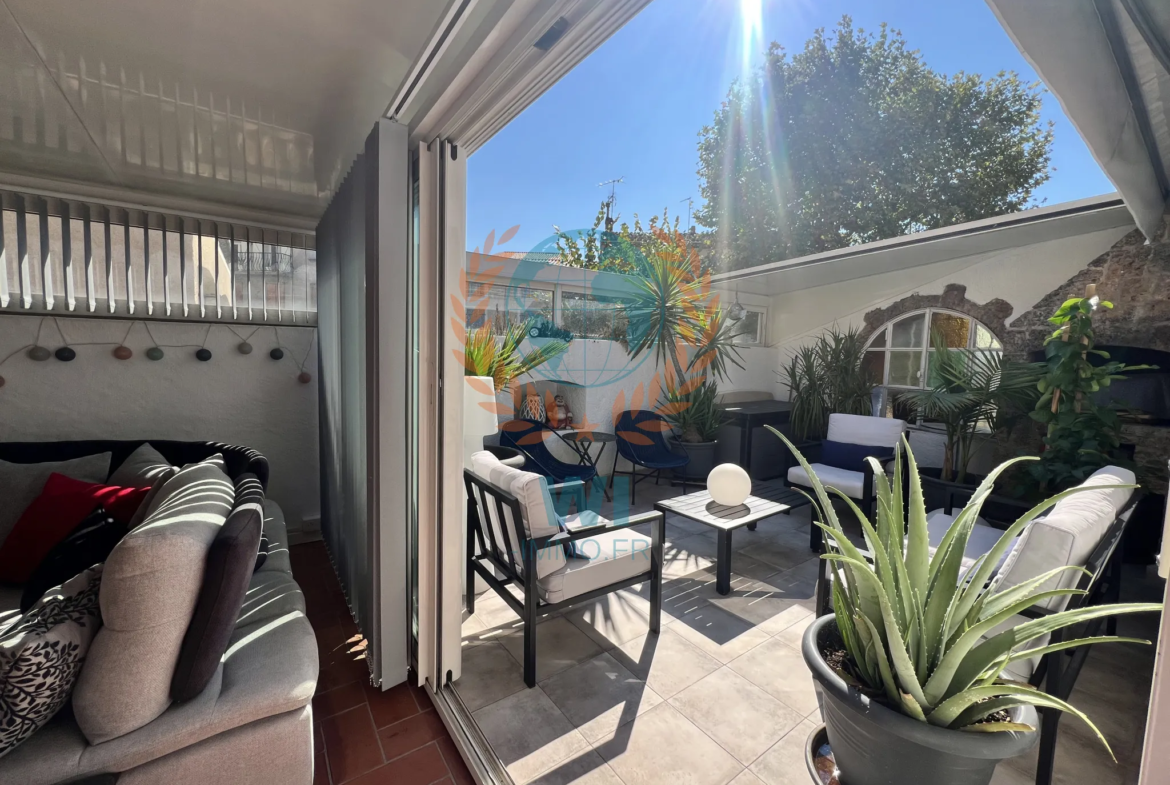 Appartement T3 avec garage et grande terrasse au cœur des Arcs-sur-Argens 