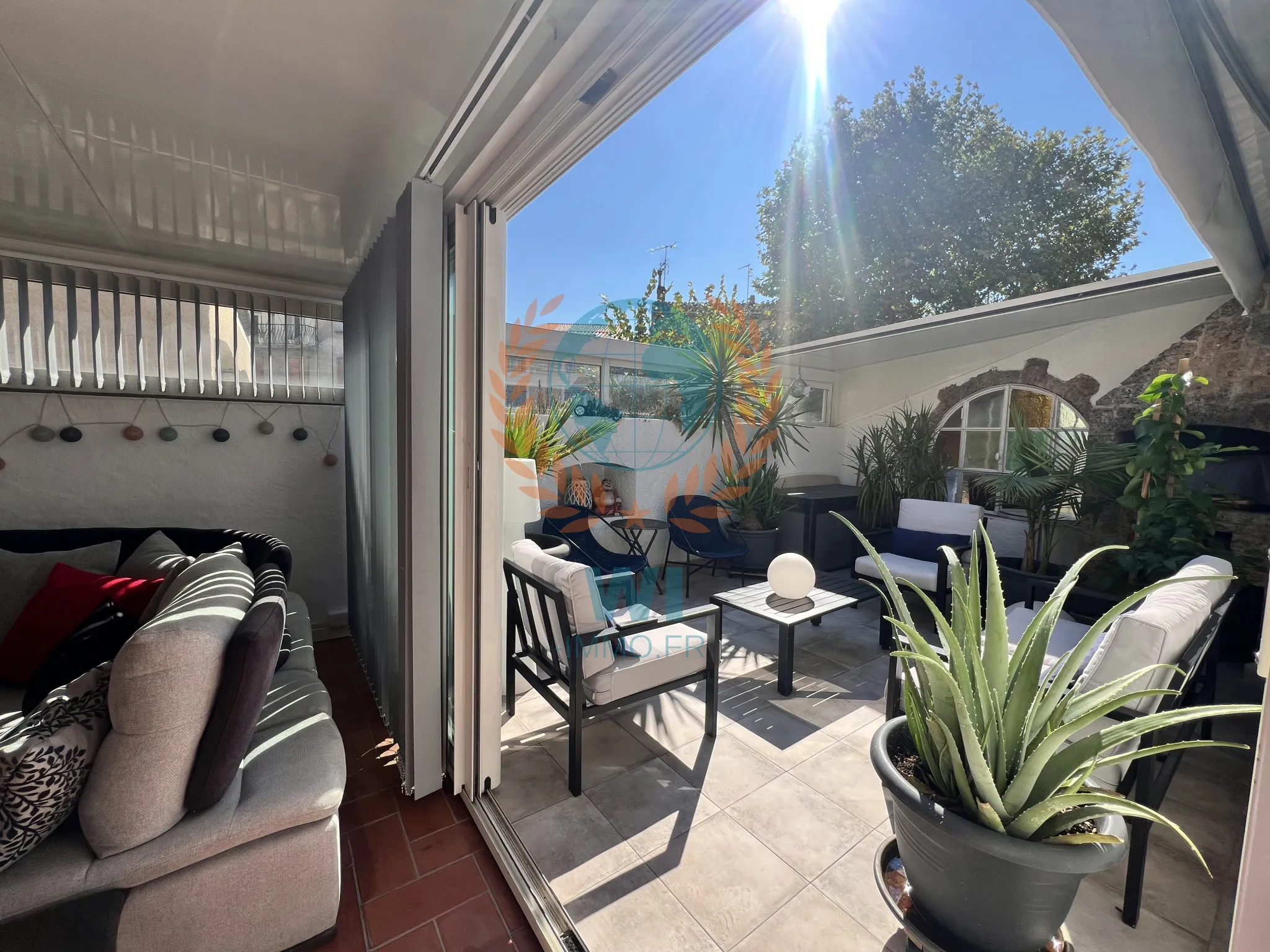 Appartement T3 avec garage et grande terrasse au cœur des Arcs-sur-Argens 