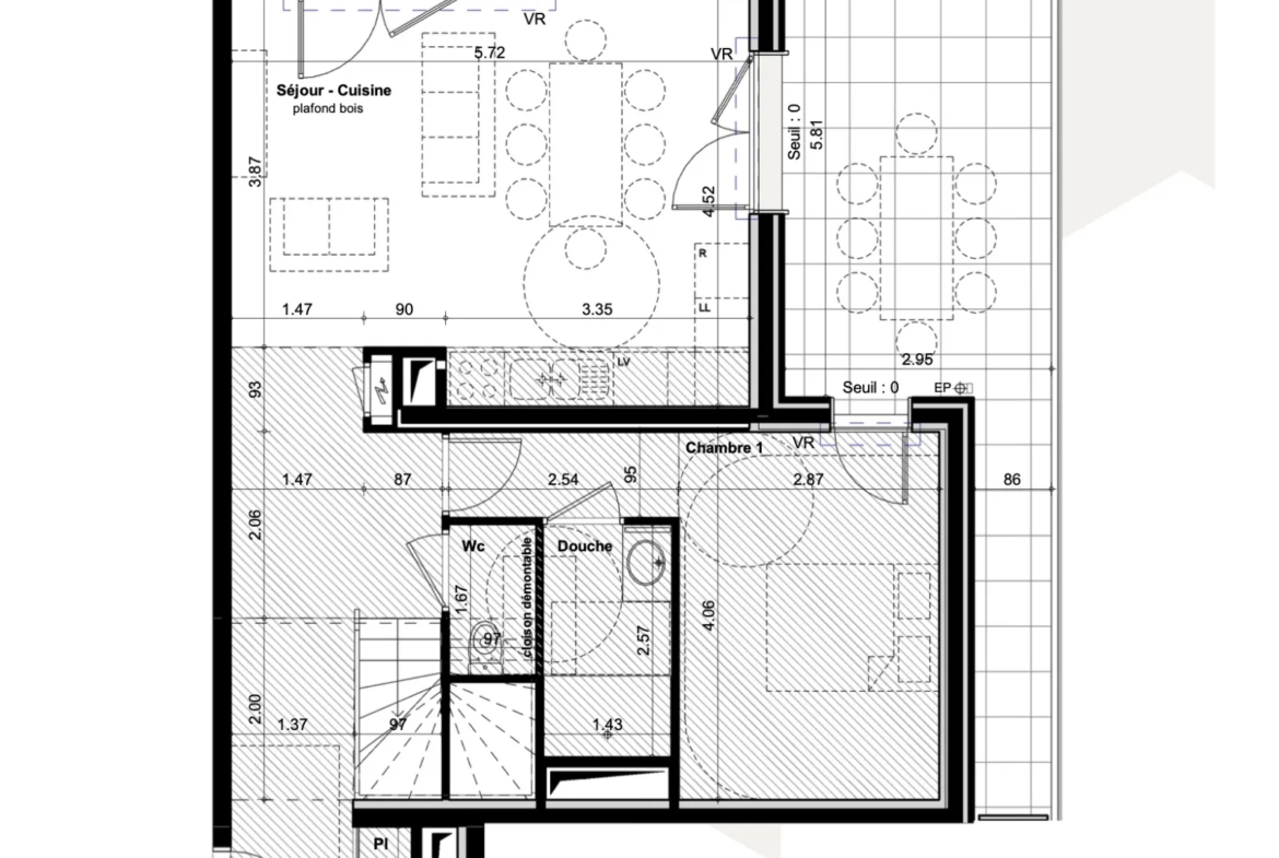 Dernière opportunité T4 en duplex aux Nouveaux Quais à Bonneville 