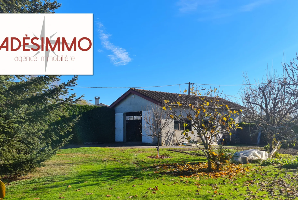 Garage de 100 m² transformable en maison à Saint-Sulpice-sur-Lèze 