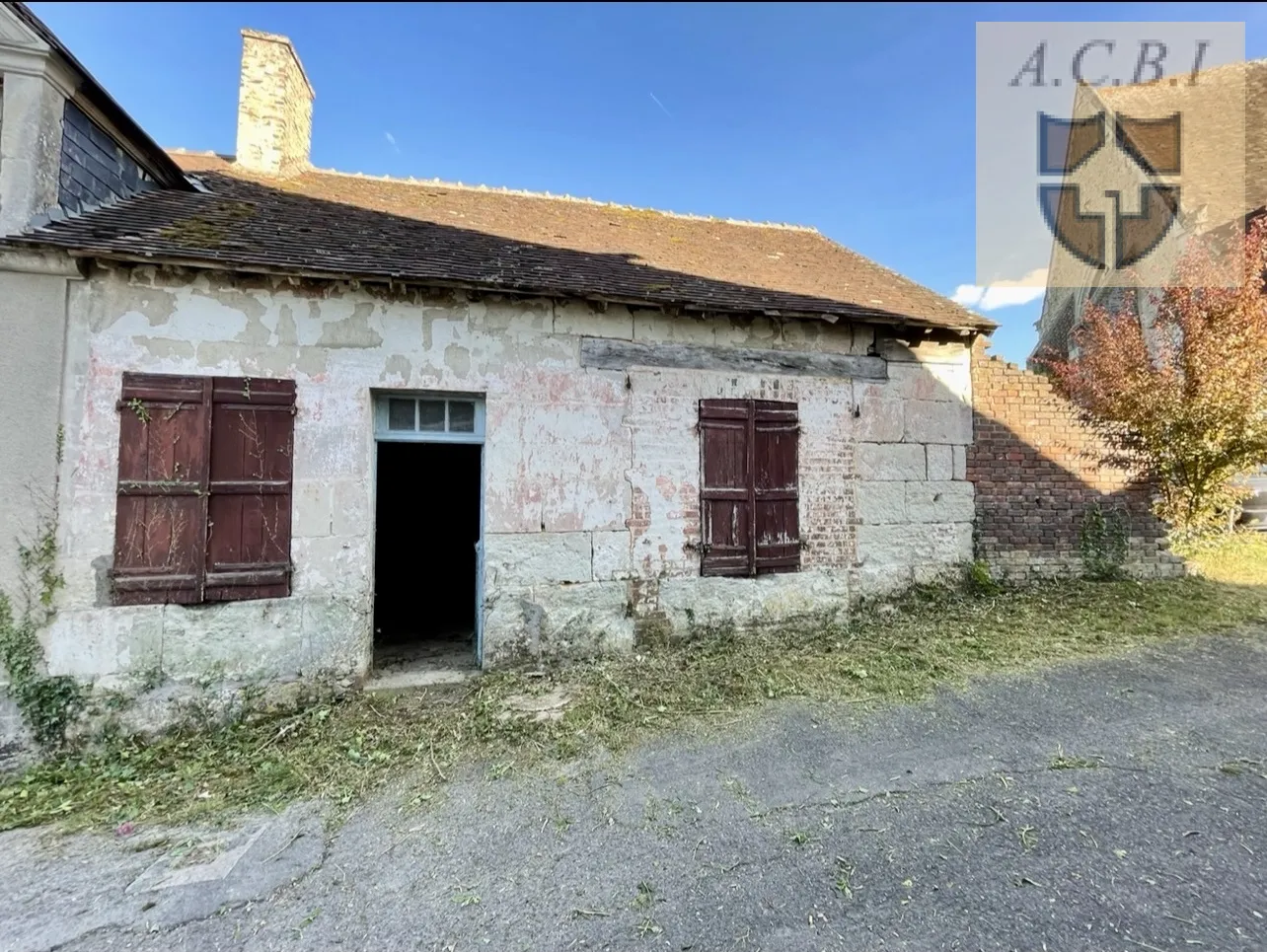 Maison à rénover à 15 minutes de Vendôme - Vue sur l'église 