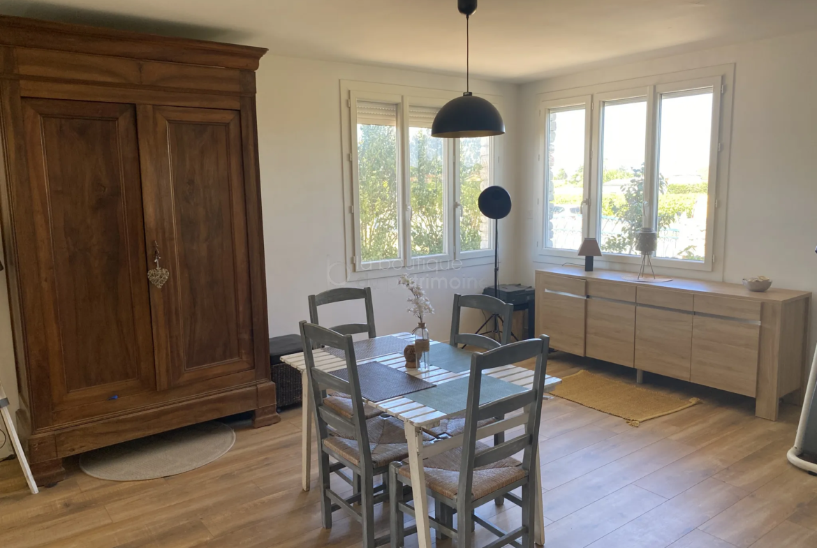 Maison rénovée avec 3 chambres à vendre à Preignac 