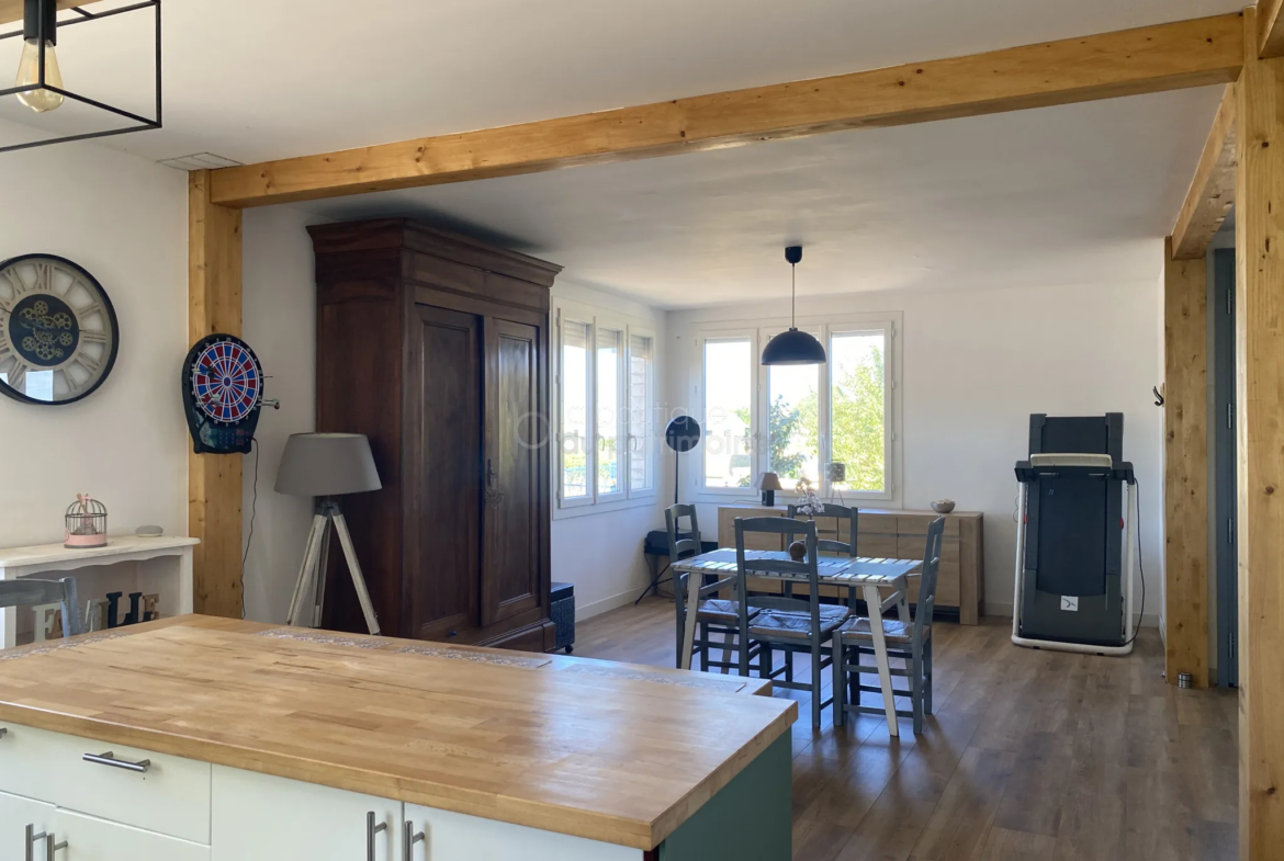 Maison rénovée avec 3 chambres à vendre à Preignac 