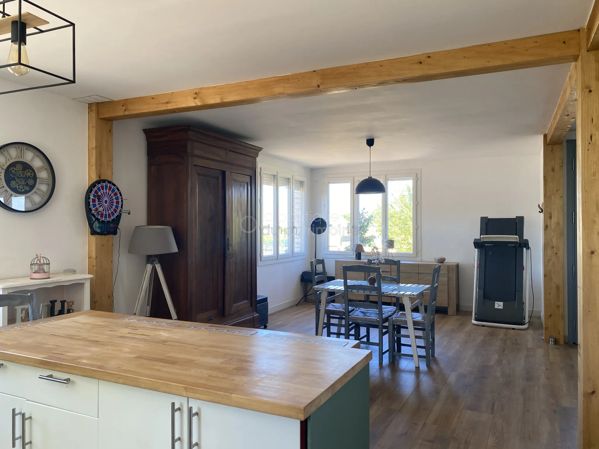 Maison rénovée avec 3 chambres à vendre à Preignac 