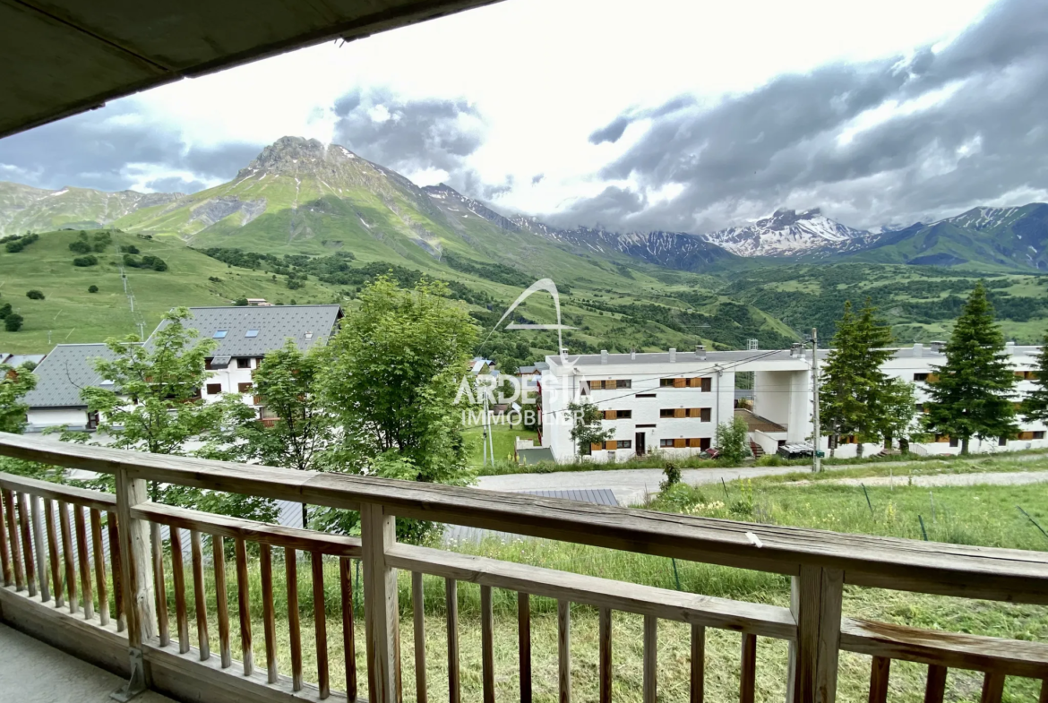 À vendre: Appartement T3 de 42 m² à Albiez-Montrond avec vue 