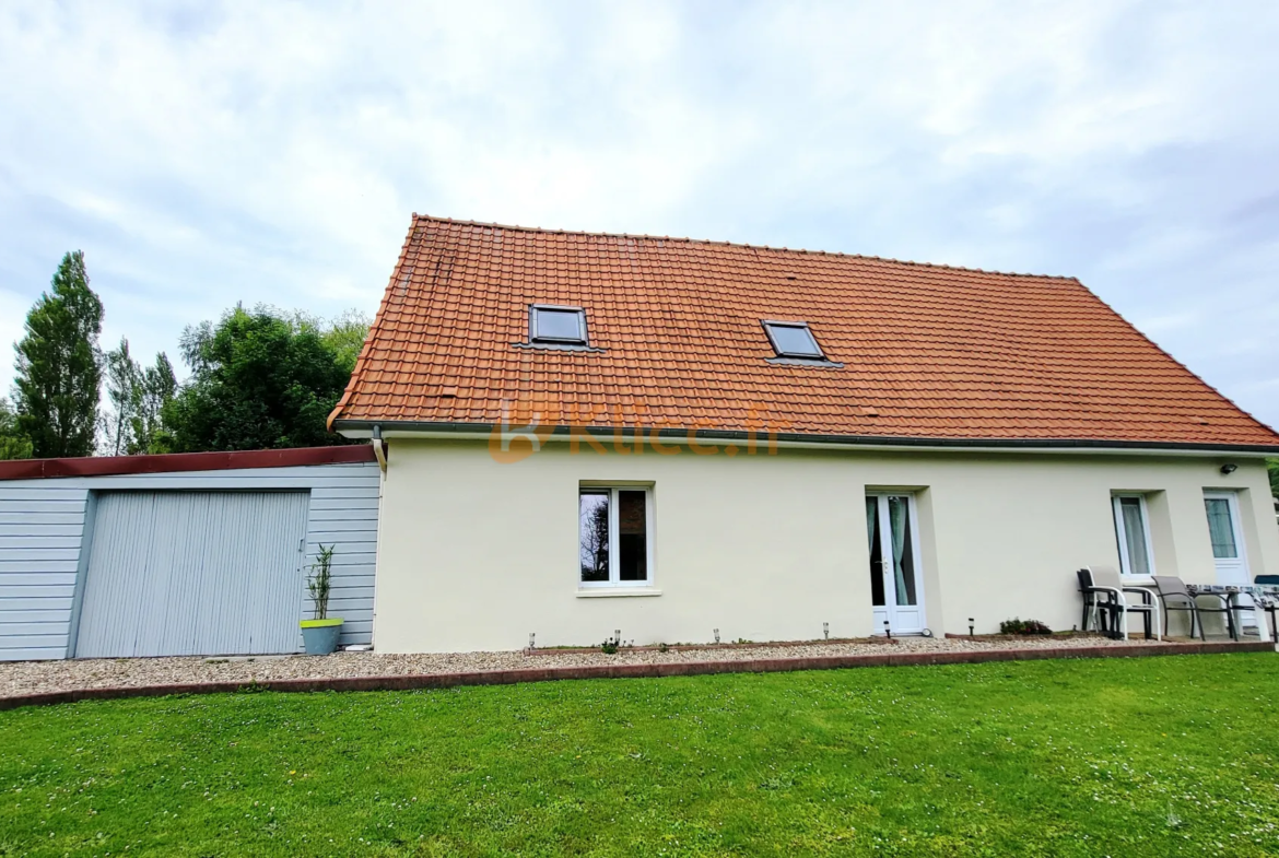 Maison rénovée avec 3 à 4 chambres près d'Offranville 