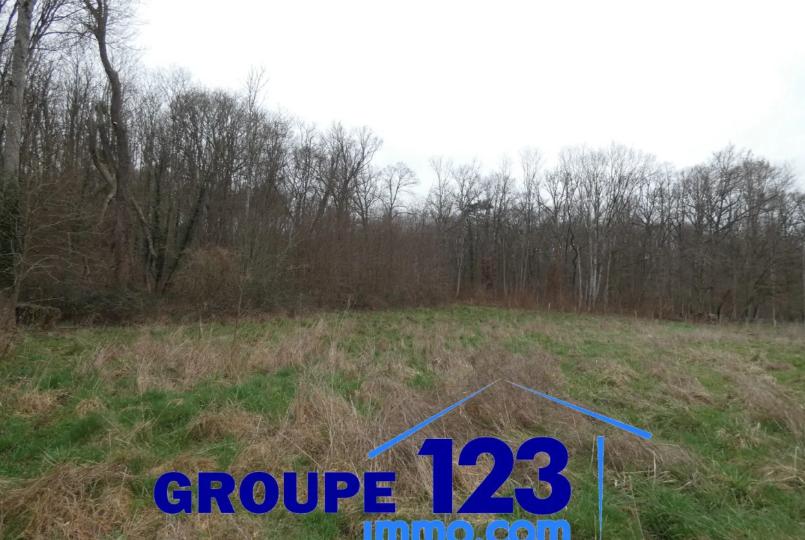 Terrain constructible de 2247 m² à Appoigny 