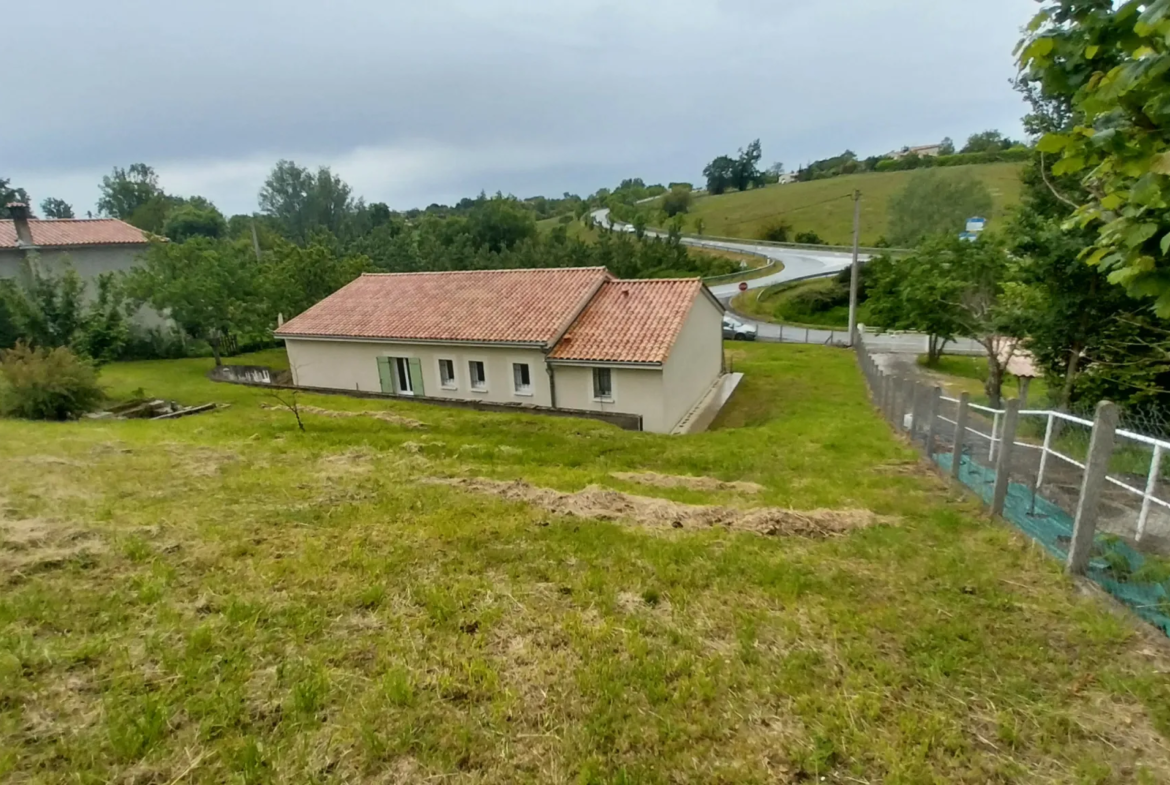 Plain-pied récent à vendre près du centre de Ribérac 