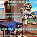 Studio avec Vue Panoramique à Belvédère 06450