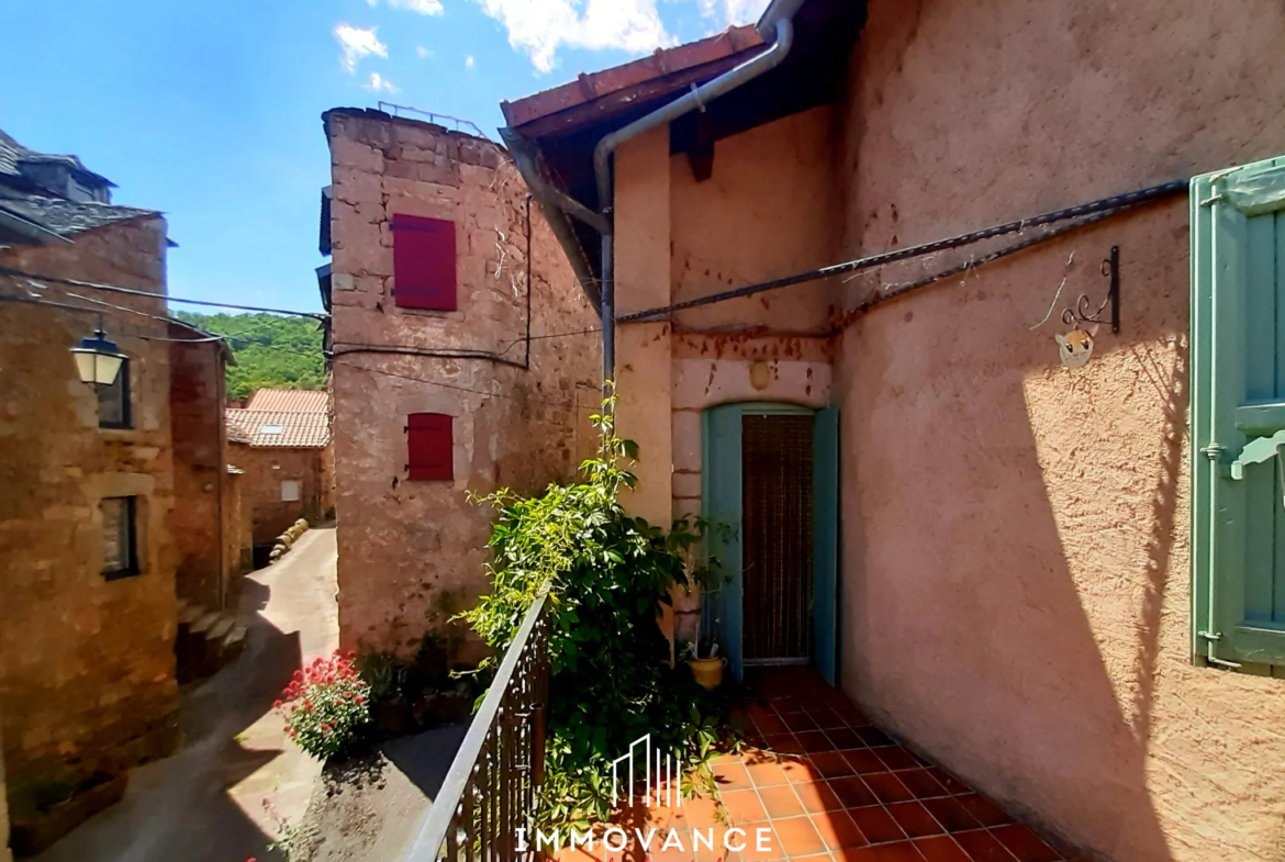 Maison de village à Montjaux avec jardin et studio indépendant 