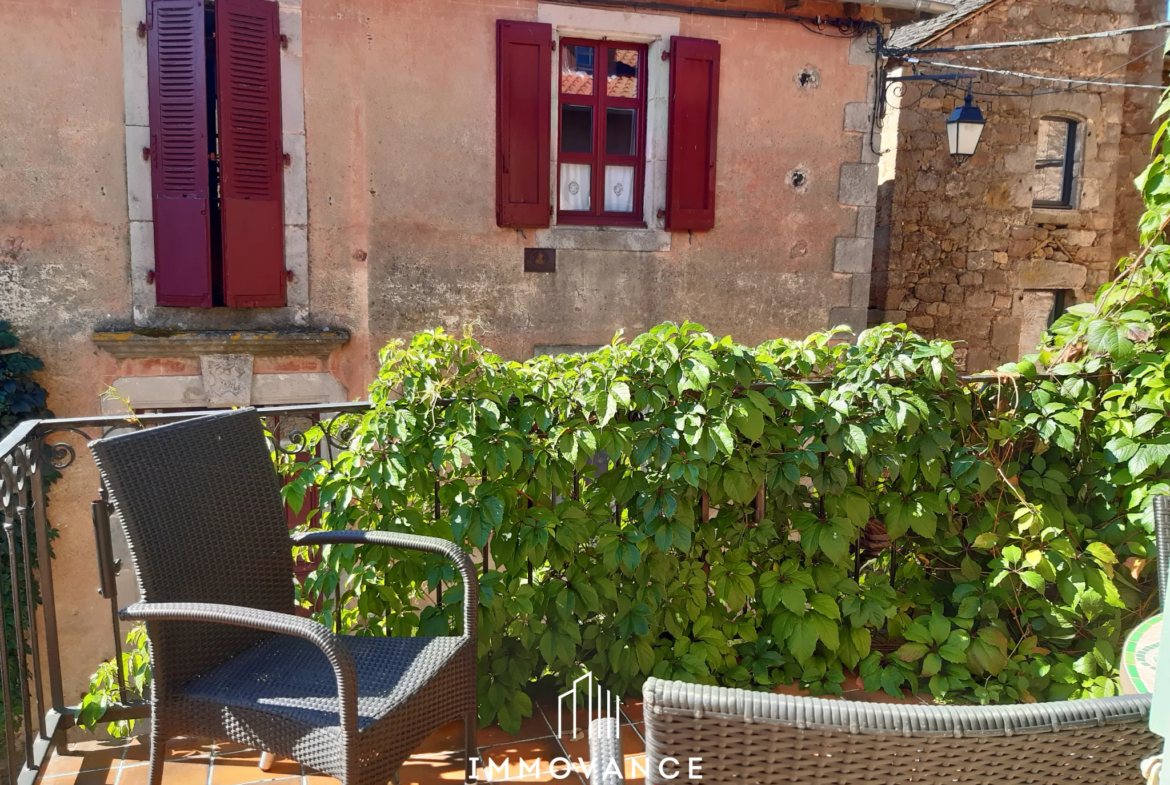 Maison de village à Montjaux avec jardin et studio indépendant 