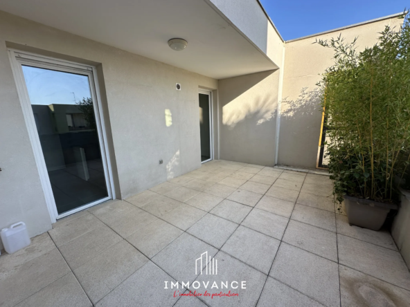 T3 de 66 m² avec grande terrasse à Castelnau Le Lez