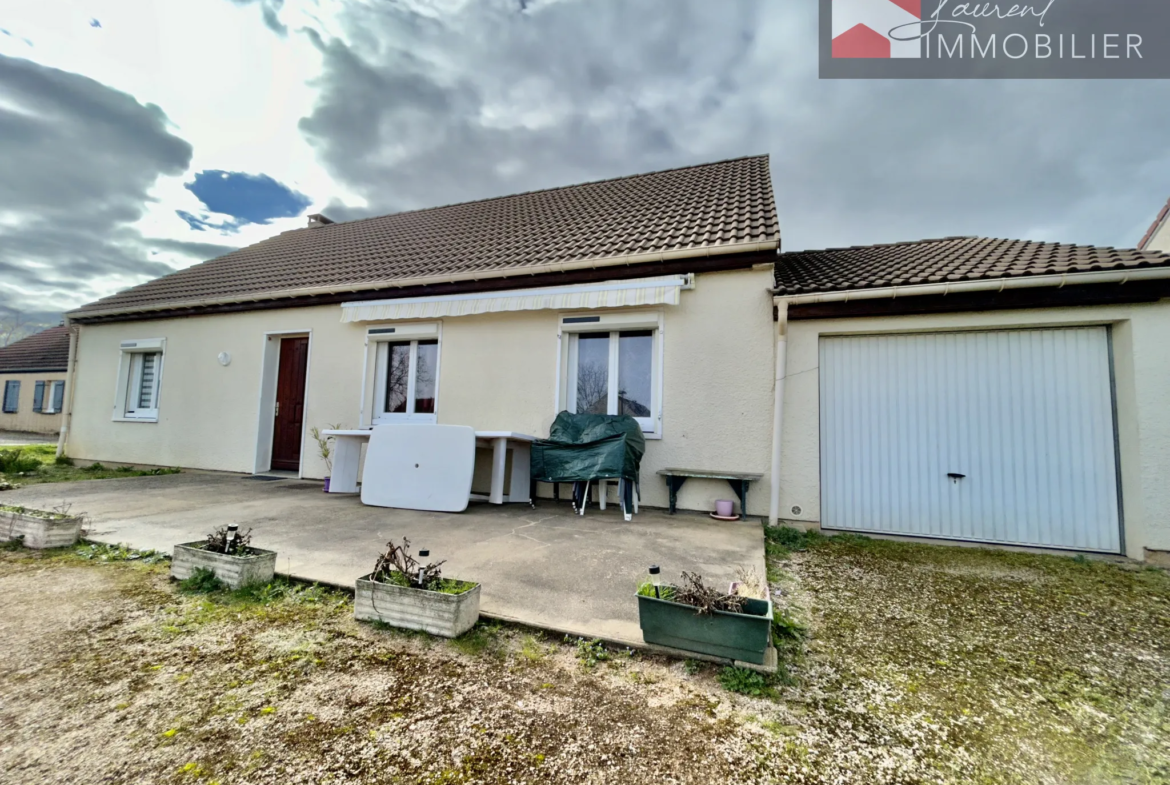 Maison de plain-pied en viager à Gigny-Sur-Saône 