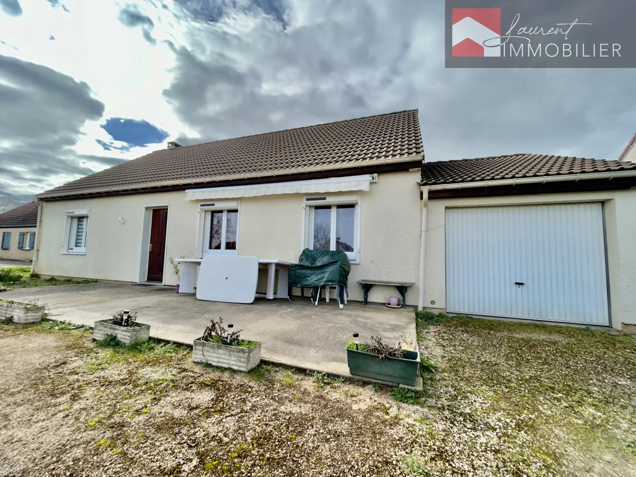 Maison de plain-pied en viager à Gigny-Sur-Saône 