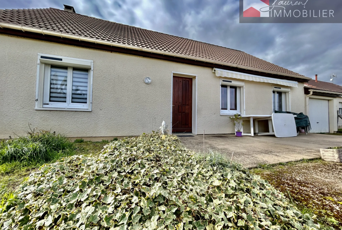 Maison de plain-pied en viager à Gigny-Sur-Saône 