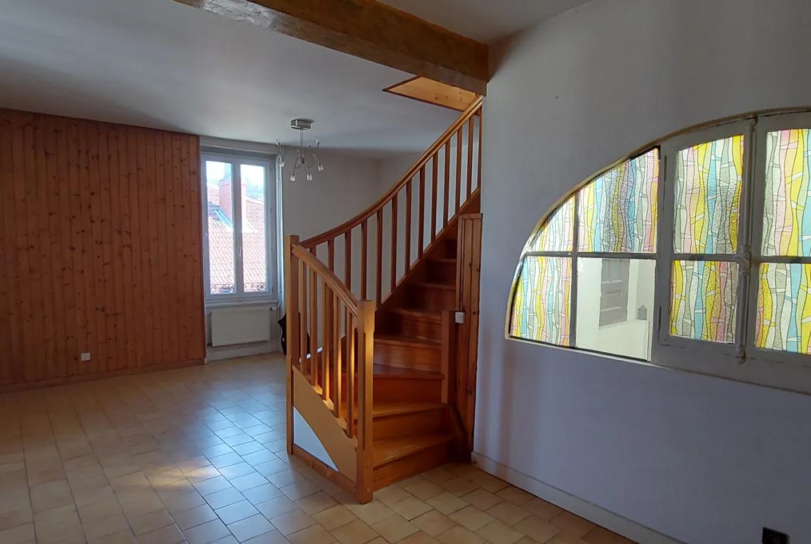 À vendre : Appartement en duplex au centre-ville de Vienne 