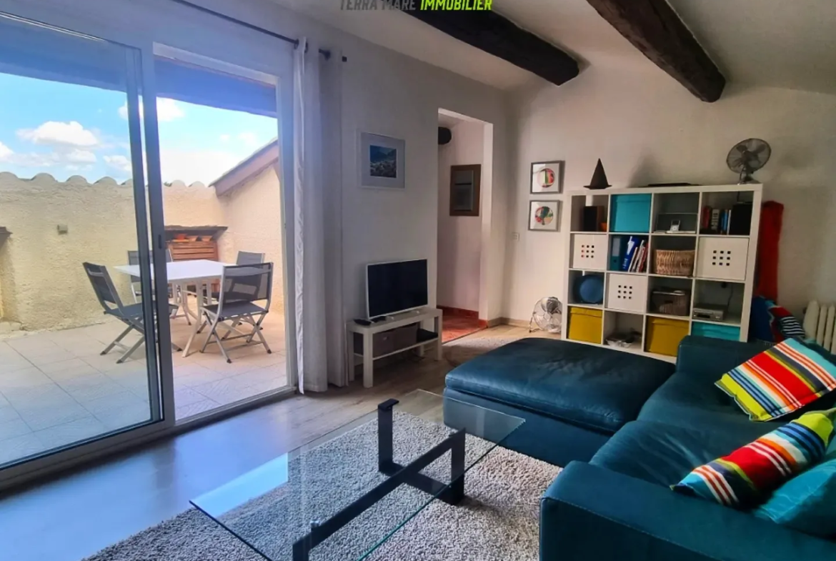 Maison rénovée à 20 minutes de Narbonne avec terrasse 