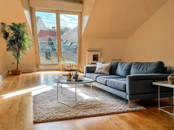 À vendre : Appartement 2 pièces lumineux à Meulan avec vue dégagée