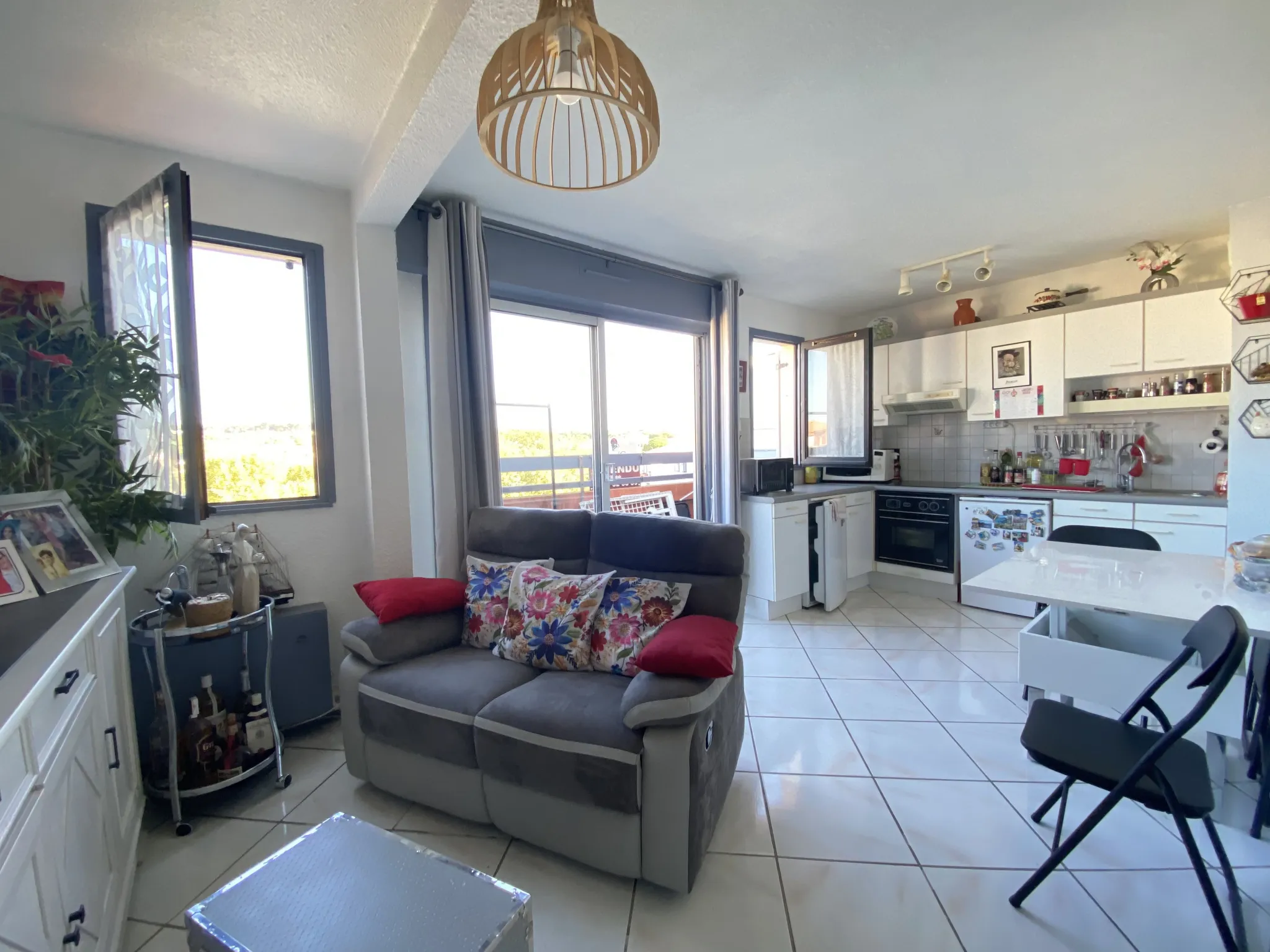 Cap d'Agde - Appartement 2 pièces avec vue dégagée à vendre 