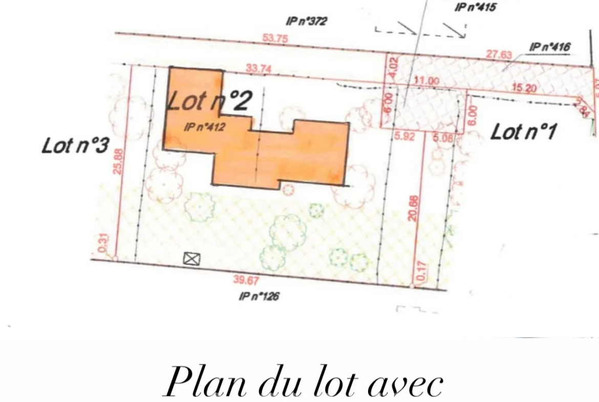 Terrain à bâtir viabilisé de 1 082 m² à Poitiers 