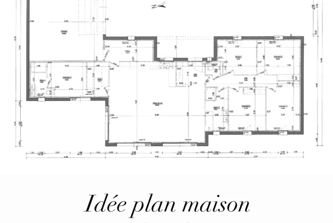 Terrain à bâtir viabilisé de 1 082 m² à Poitiers 