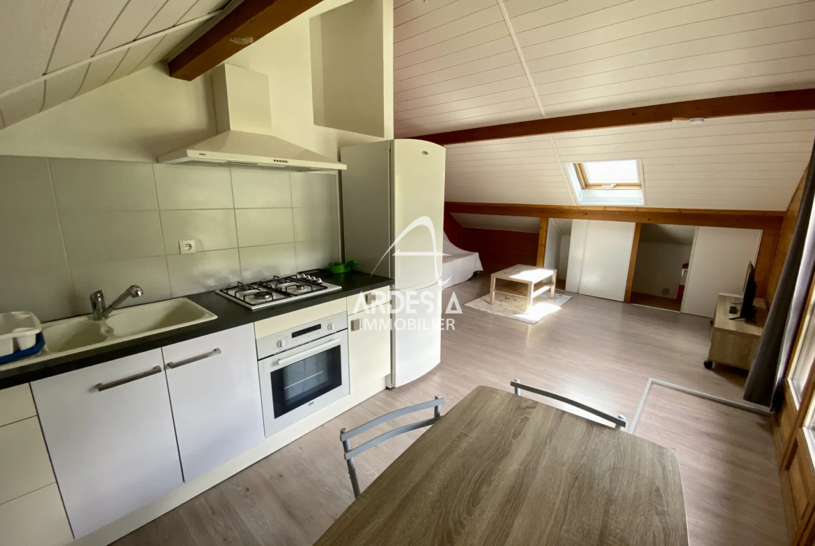 À vendre: Appartement T2 avec jardin à Saint-Julien-Mont-Denis 