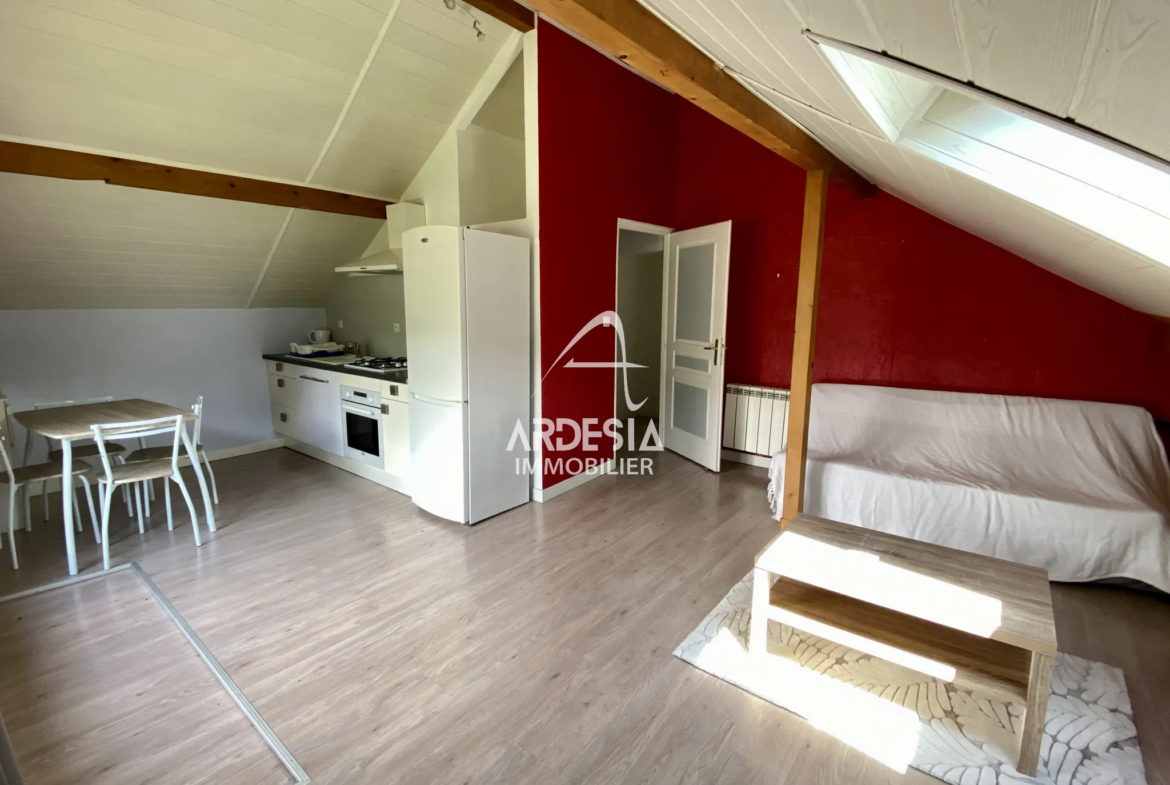 À vendre: Appartement T2 avec jardin à Saint-Julien-Mont-Denis 