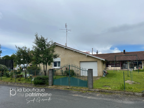 Maison à Investir à Bazas - Revenu Locatif 980 €/mois