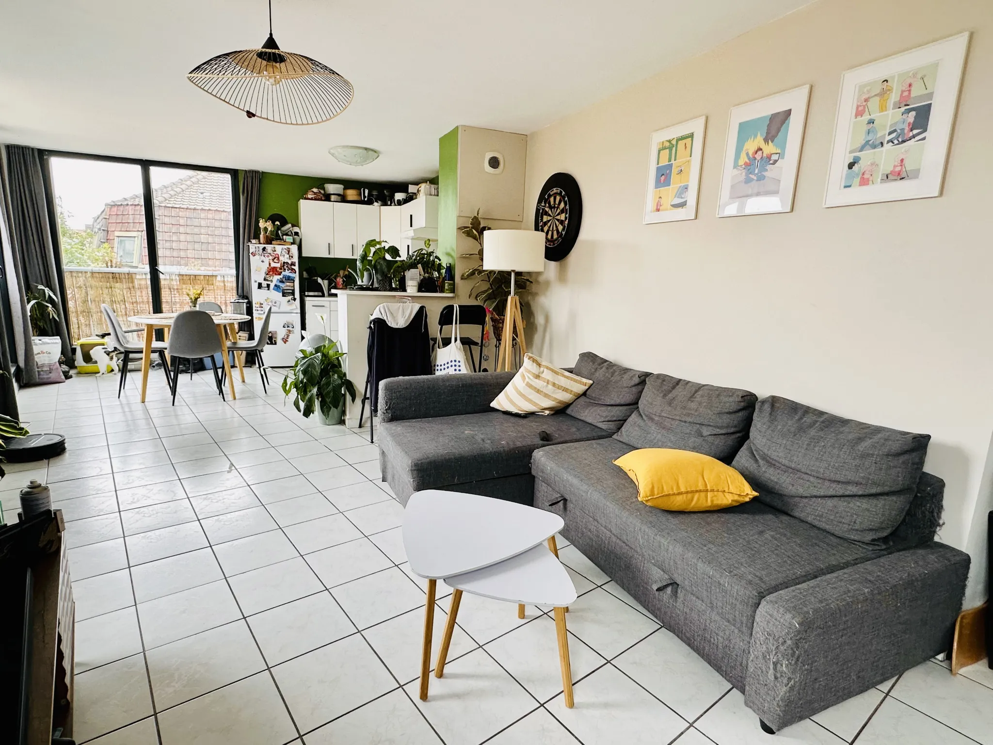 Appartement T3 à vendre à Lille Mairie Fives avec garage 