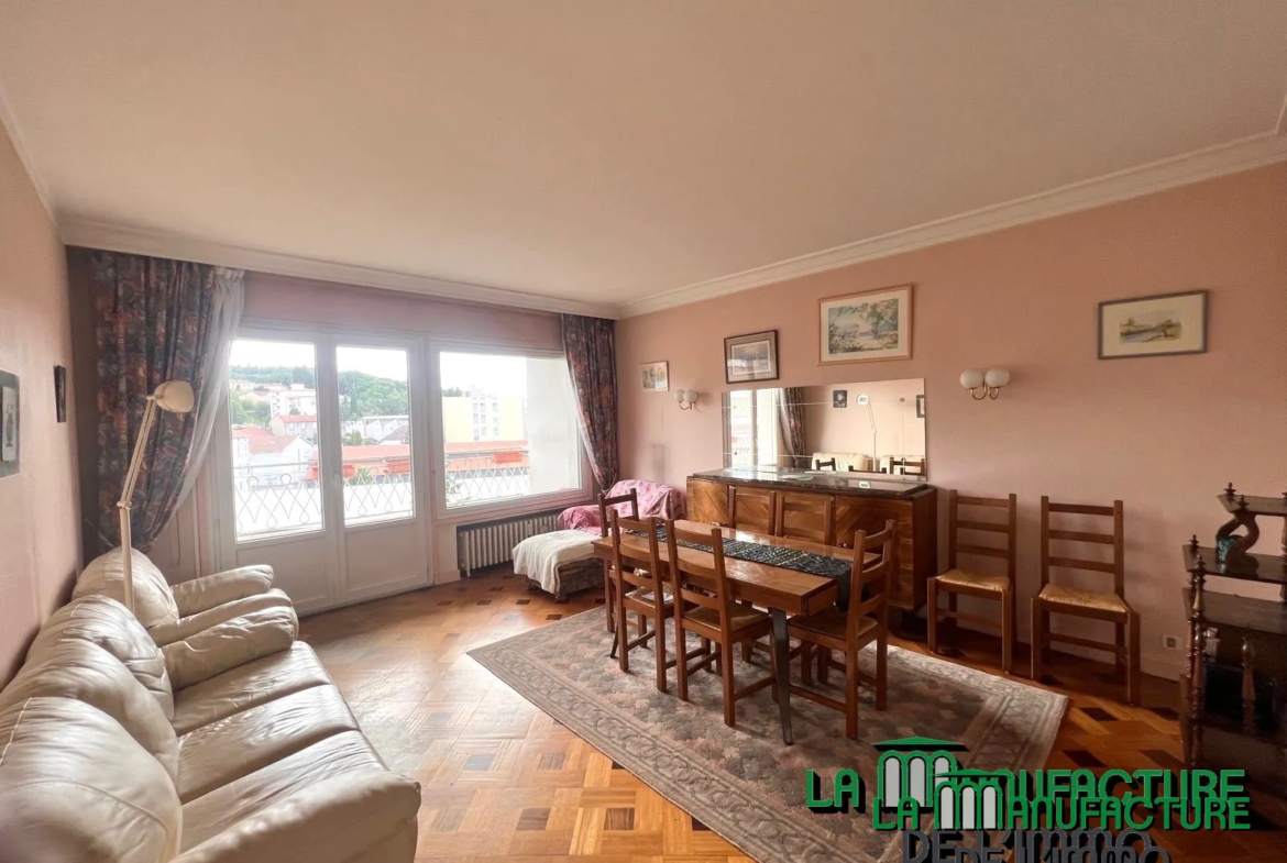 À vendre : Appartement F5 à Saint-Étienne Monthieu avec garage et cave 