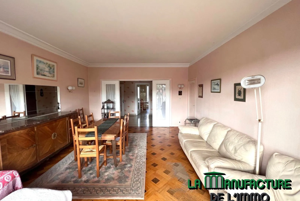 À vendre : Appartement F5 à Saint-Étienne Monthieu avec garage et cave 