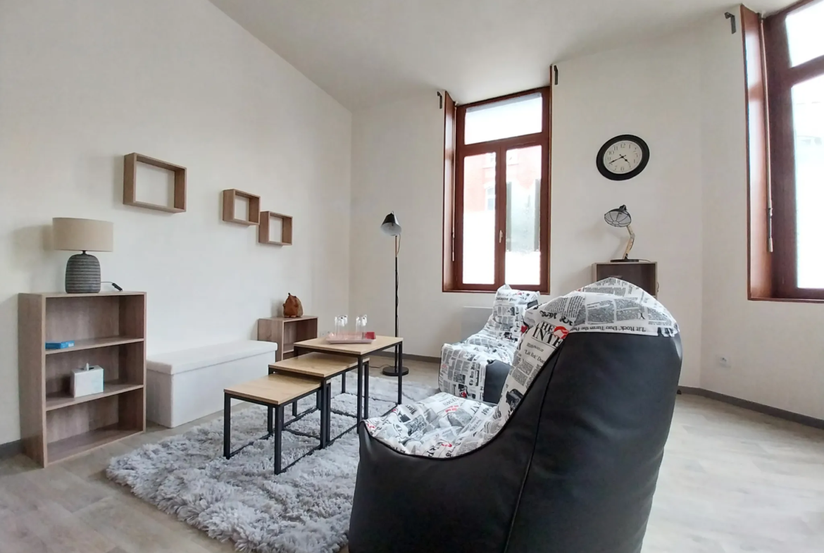 À vendre : Appartement T2 de 40 m² à Lille - Rue de Canteleu 