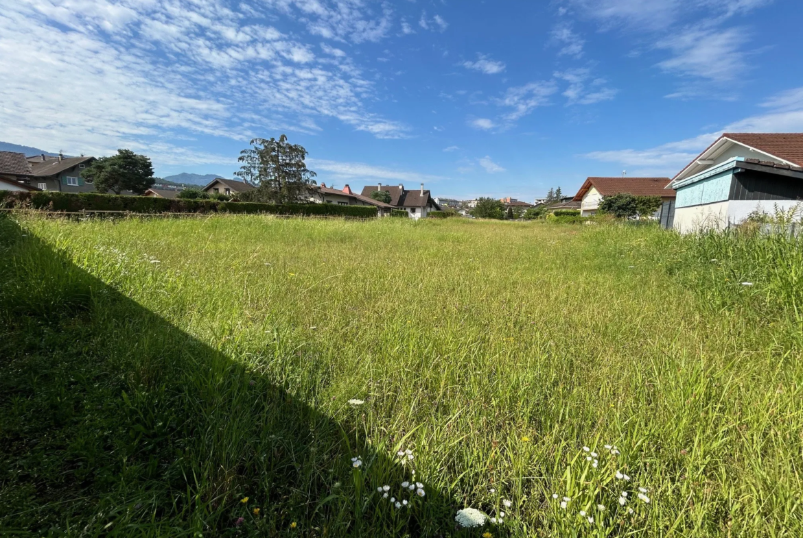 Terrain plat à vendre à Thonon-les-Bains, secteur Tully 