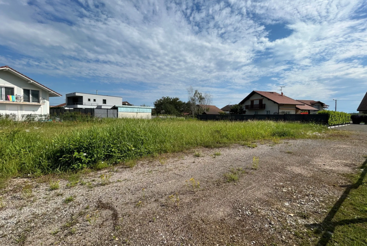 Terrain plat à vendre à Thonon-les-Bains, secteur Tully 