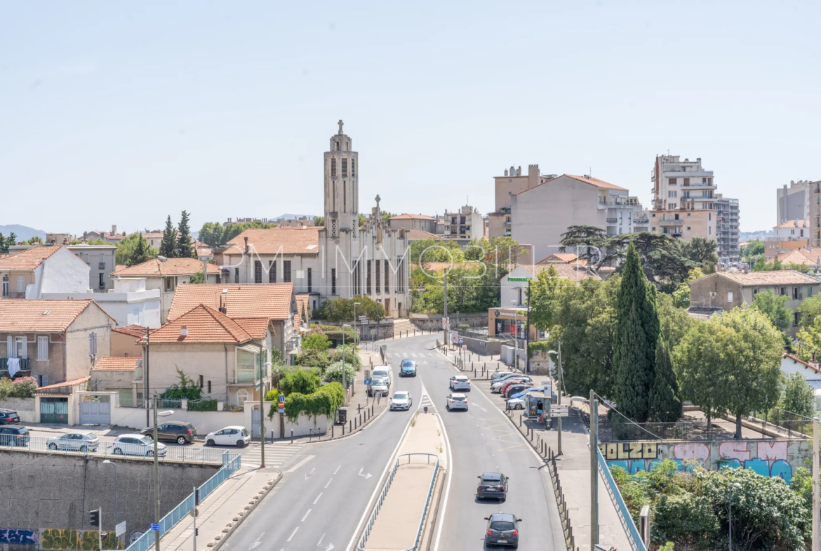 À vendre : Appartement T2 avec vue dégagée à Marseille 